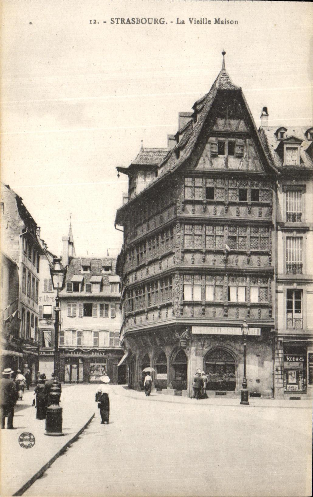 CPA Strasbourg La Vieille Maison