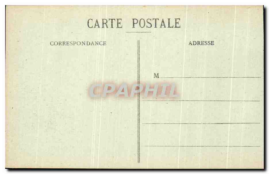CPA Strasbourg La Vieille Maison — Verso