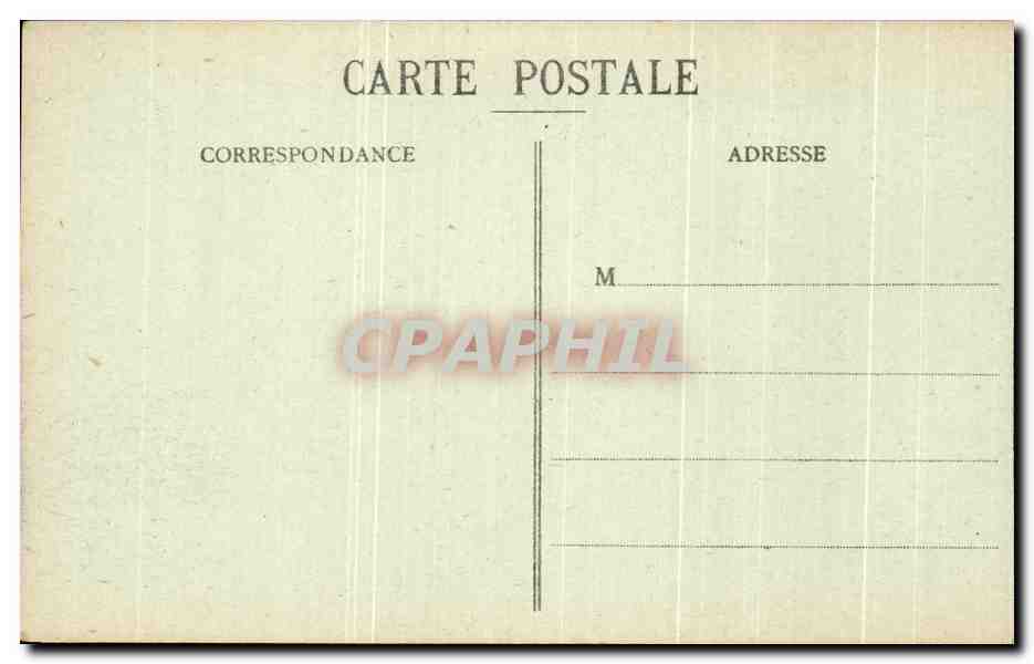 CPA Strasbourg l'Universite — Verso
