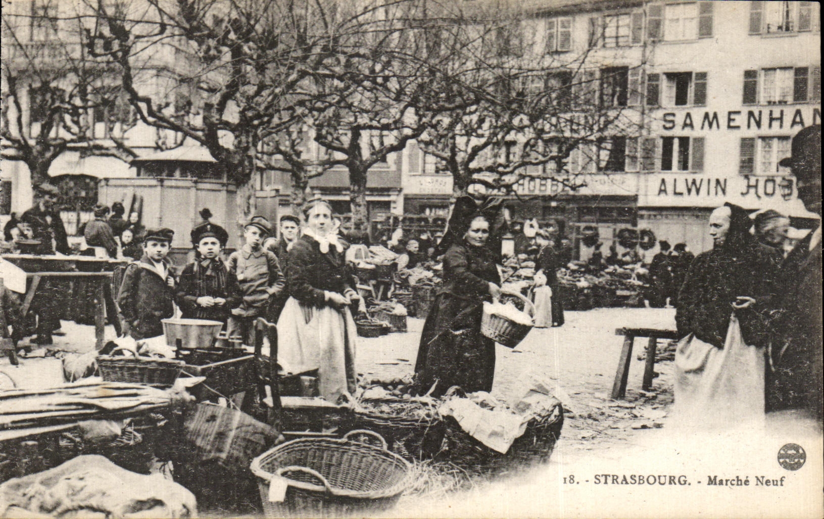 Strasbourg - Marché Neuf — unbekannter Verleger, Nr. 18