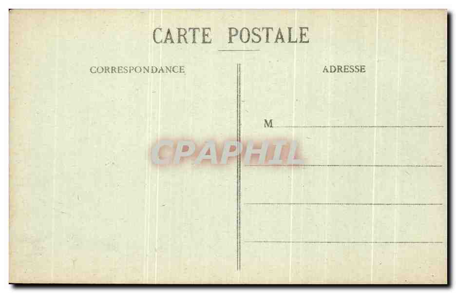 CPA Strasbourg L'Orangerie Pavillon — Verso
