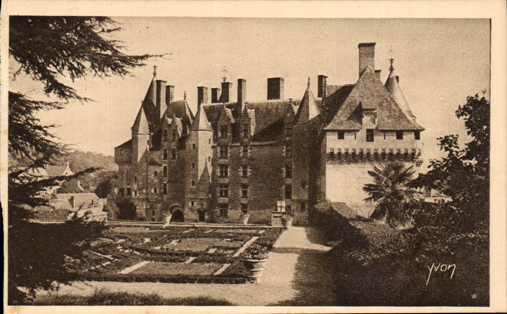 CPA La Douce France Chateaux De La Loire Chateau de Langeais