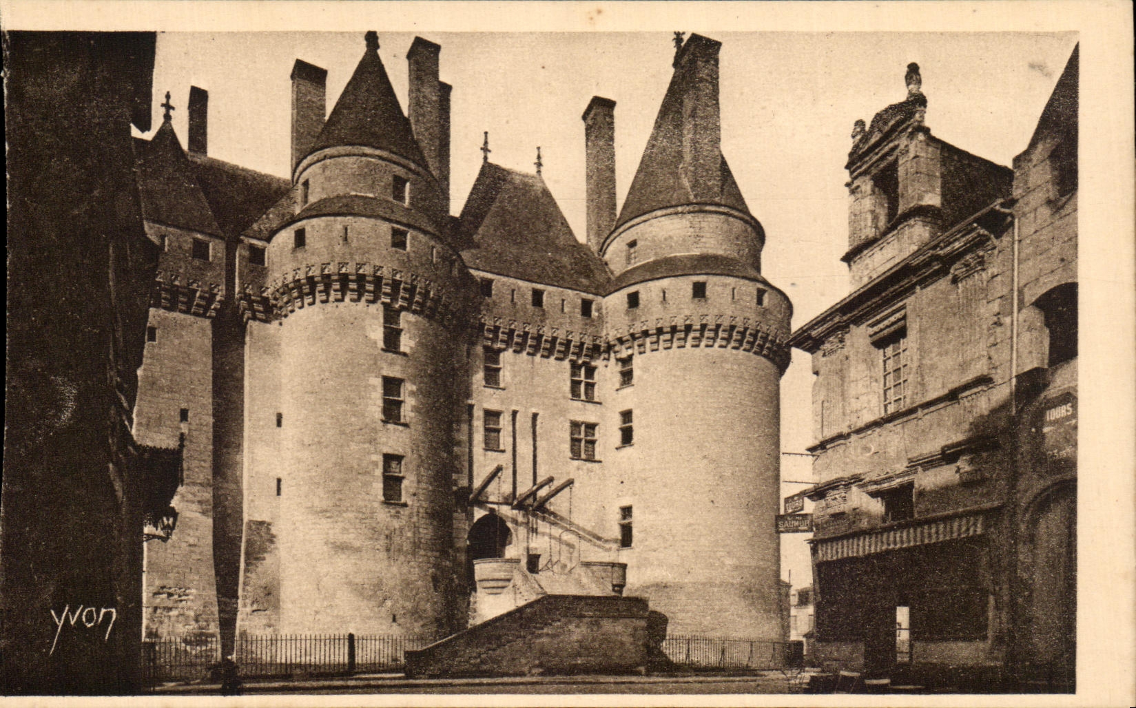 CPA La Douce France Chateaux De La Loire Chateau de Langeais