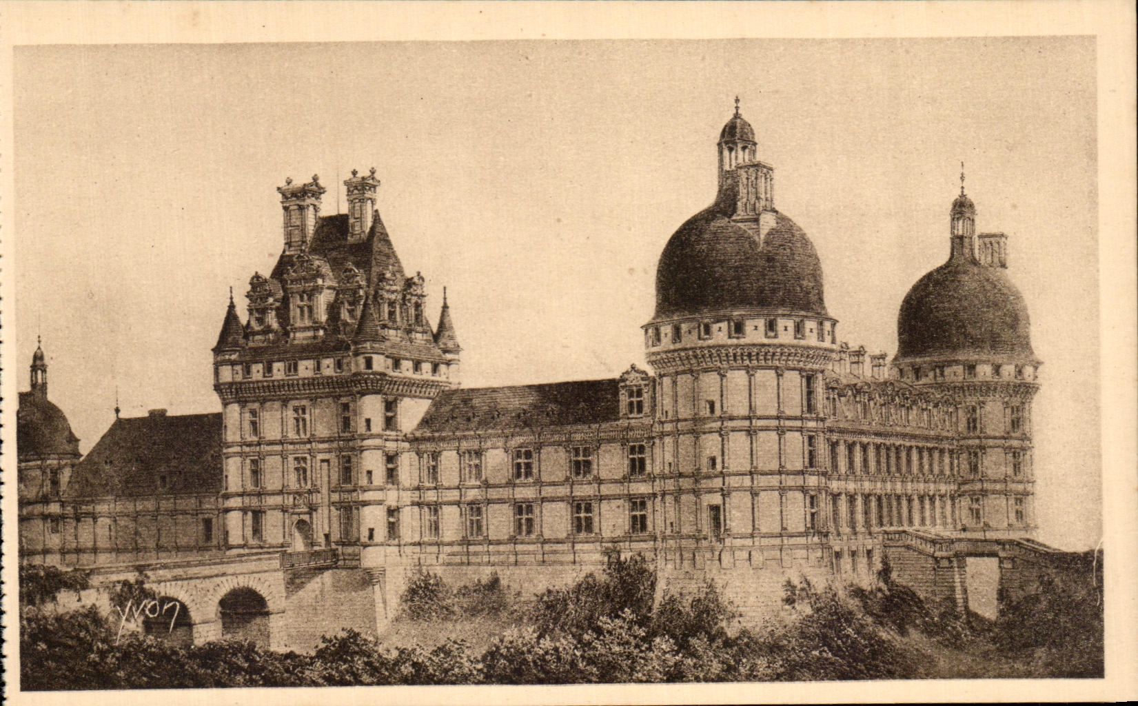 Château de Valençay — vue générale — Édition d'Art YVON, n°31