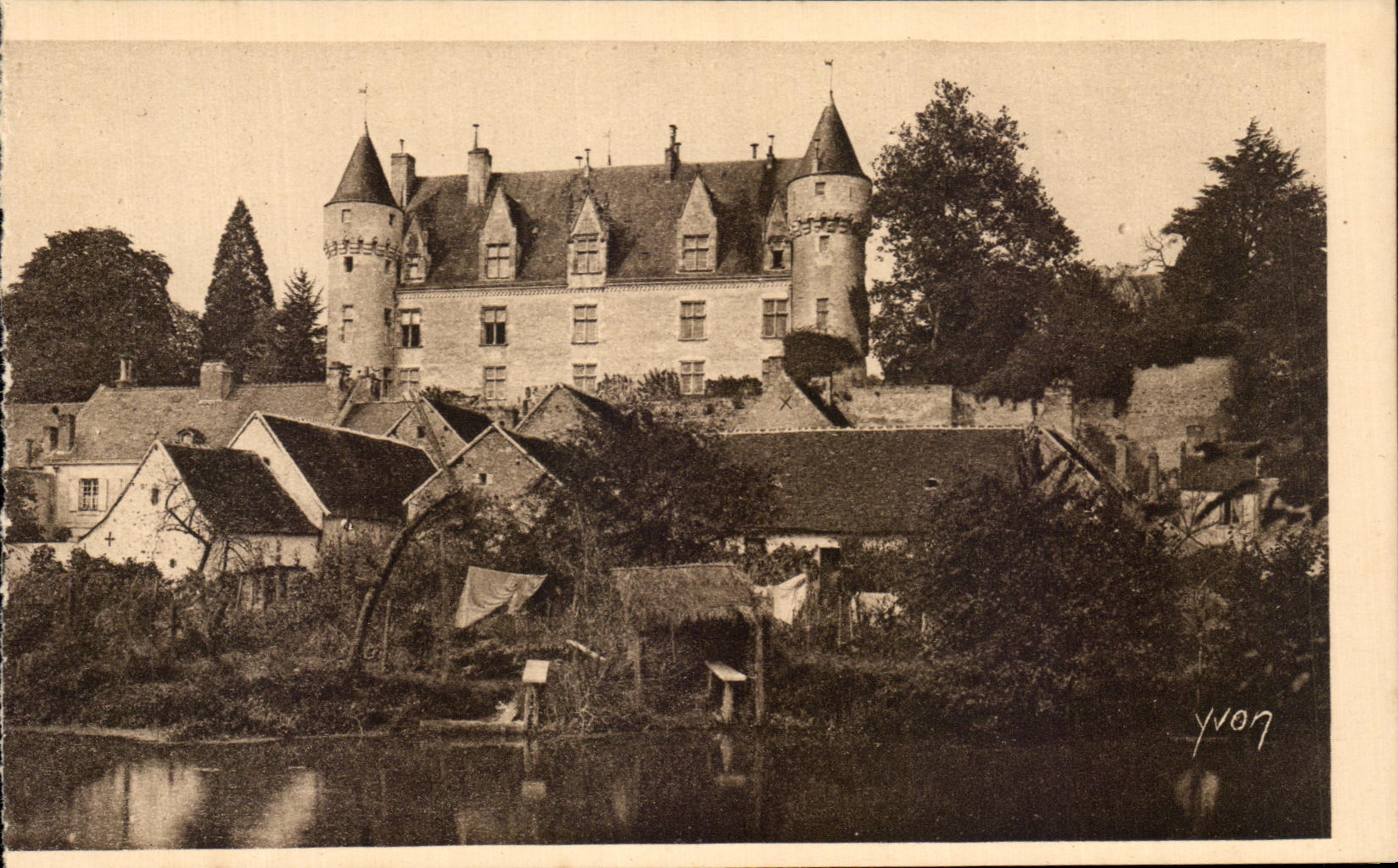 CPA La Douce France Chateaux De La Loire Chateau de Montresor