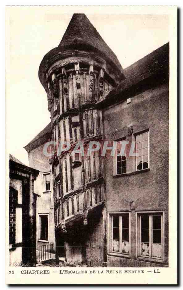 CPA Chartres L'Escalier De la Reine Berthe