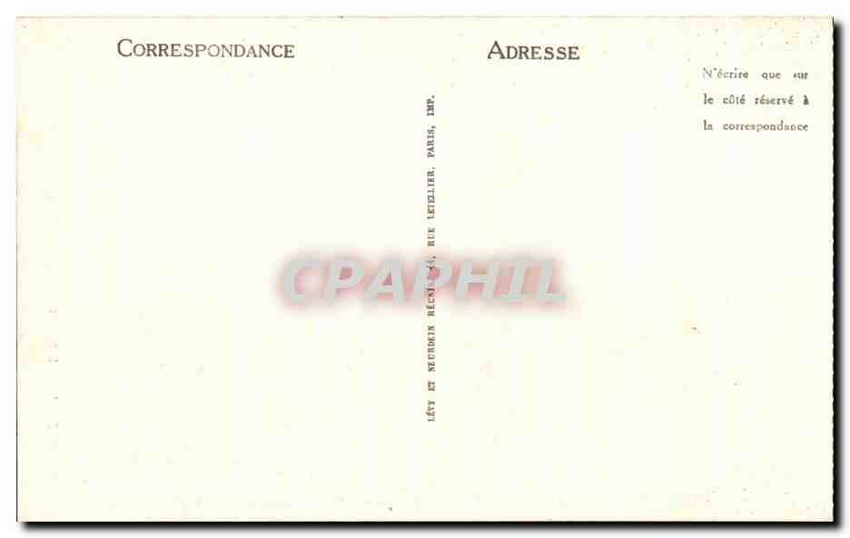 CPA Chartres L'Escalier De la Reine Berthe — Verso
