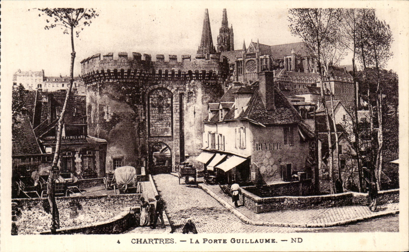 Chartres — La Porte Guillaume — ND — Publisher Letellier, Paris