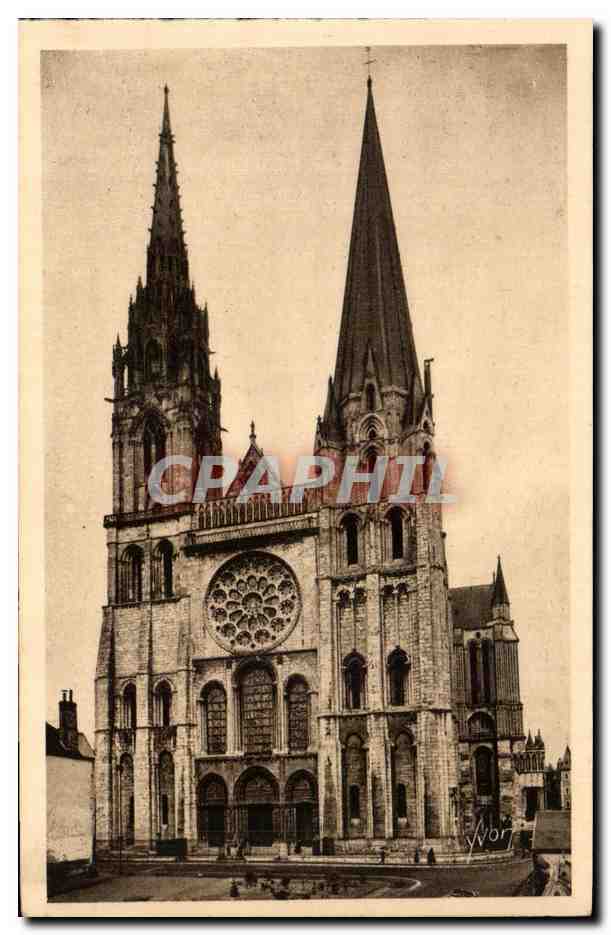 CPA Chartres Le Cathedrale