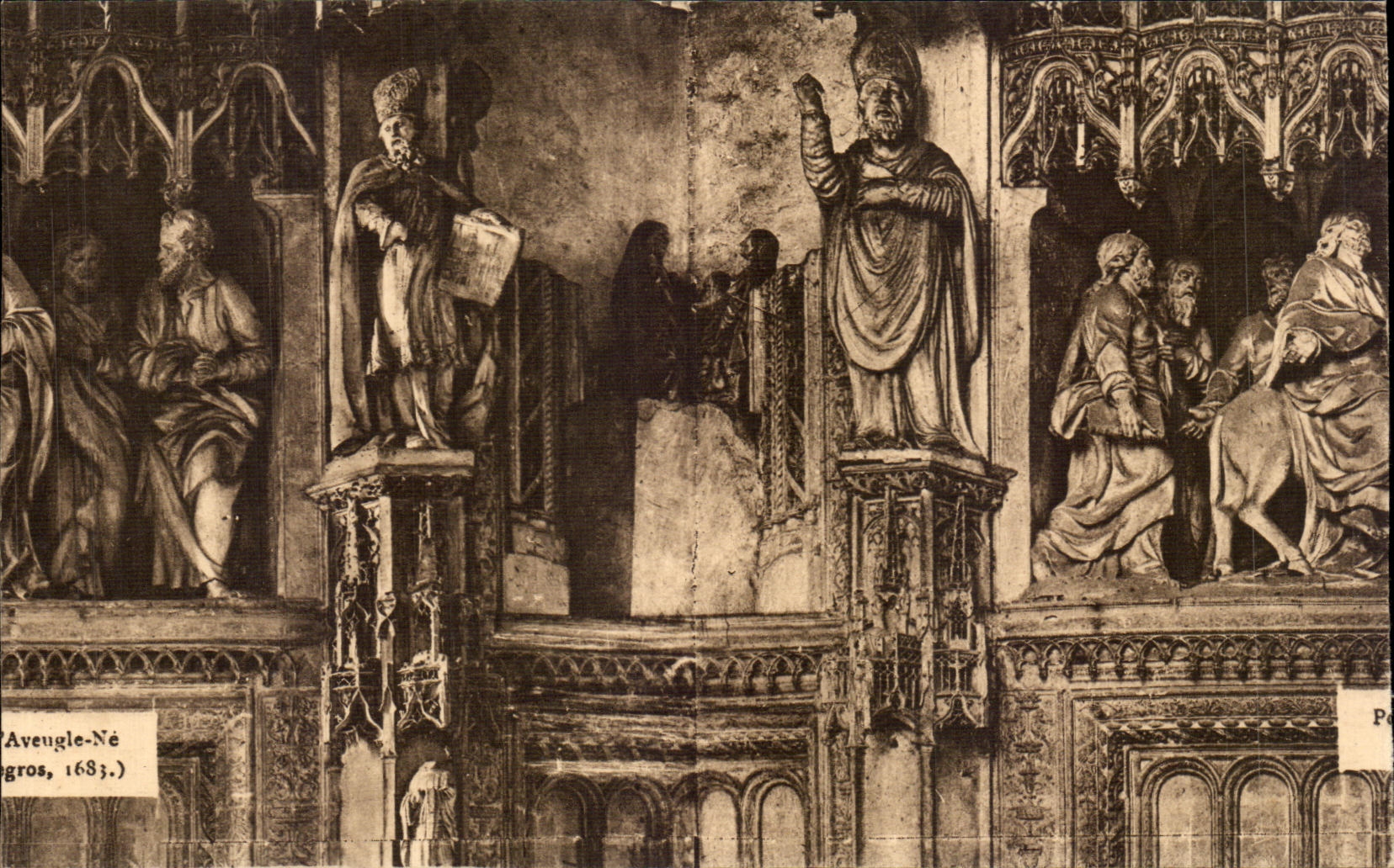 Aveugle-Né — Pèlerinage de Sainte Marie — éditeur inconnu, n° de série non visible