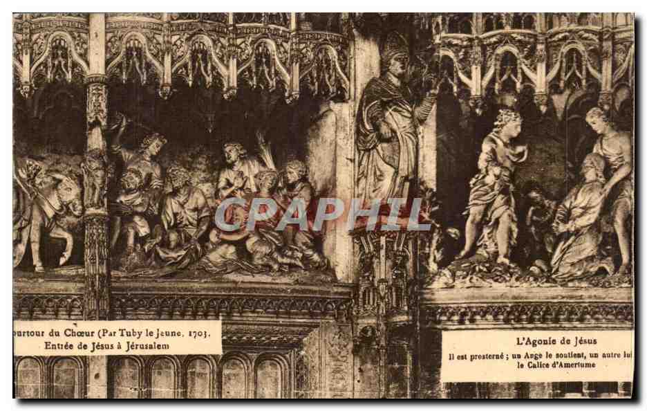 CPA Chartres Entree de Jesus a Jerusalem