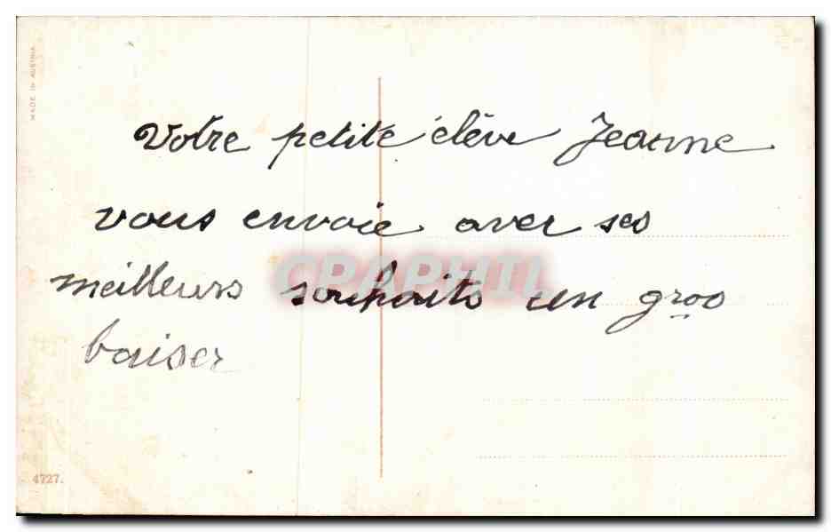 CPA Fantaisie Enfant Colombes Bonne Fete — Rückseite