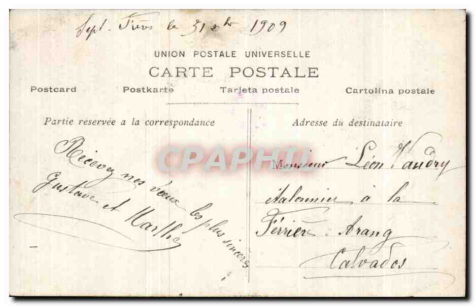 CPA Fantaisie Enfant Bonne Fete — Rückseite