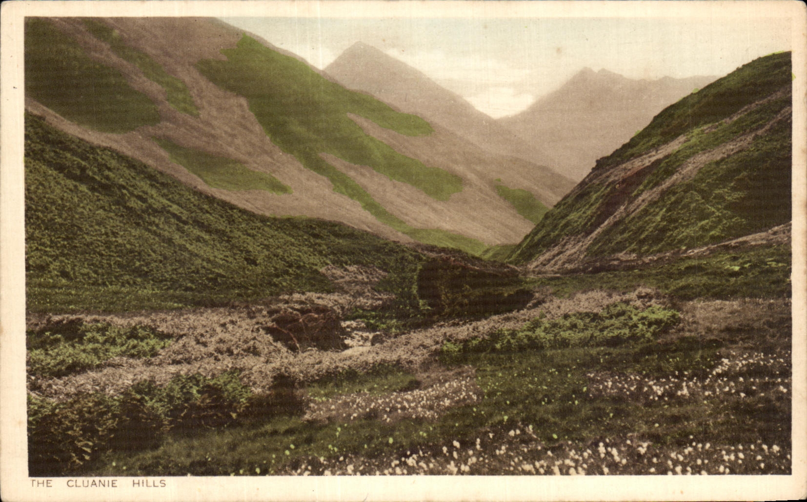 CPA The Cluanie Hills Irlande 