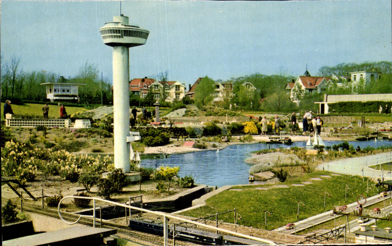 CPA Miniatuurstad Madurodam Den Haag Euromast 
