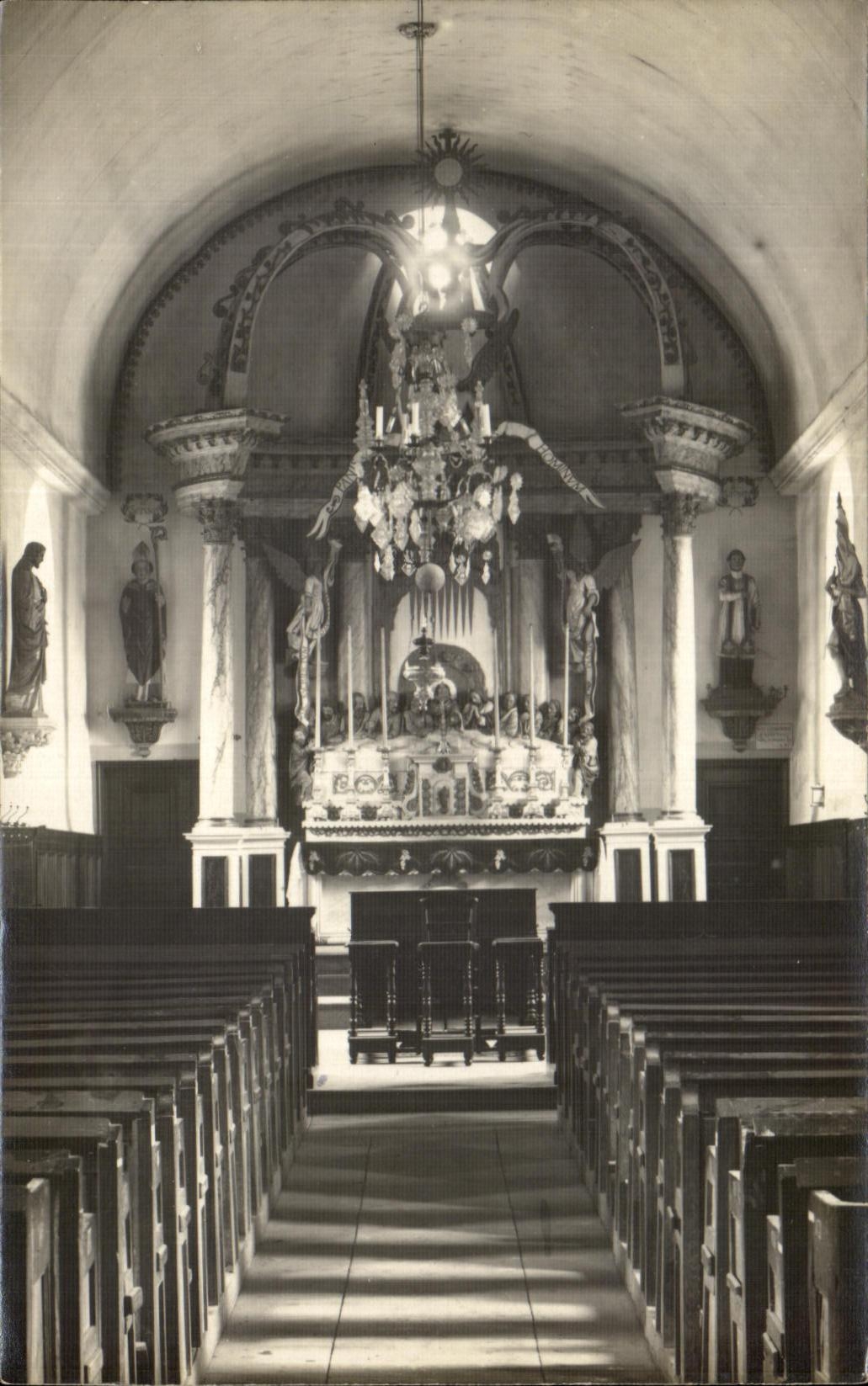 CARTE PHOTO Eglise Conde Sur Noureau