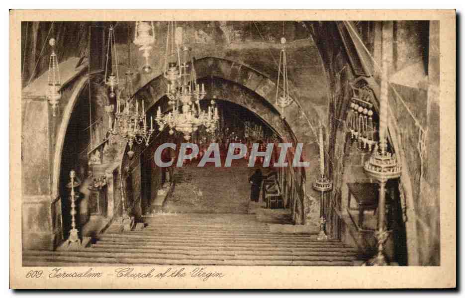 CPA Jerusalem Eglise Du Tombeau De La Vierge 
