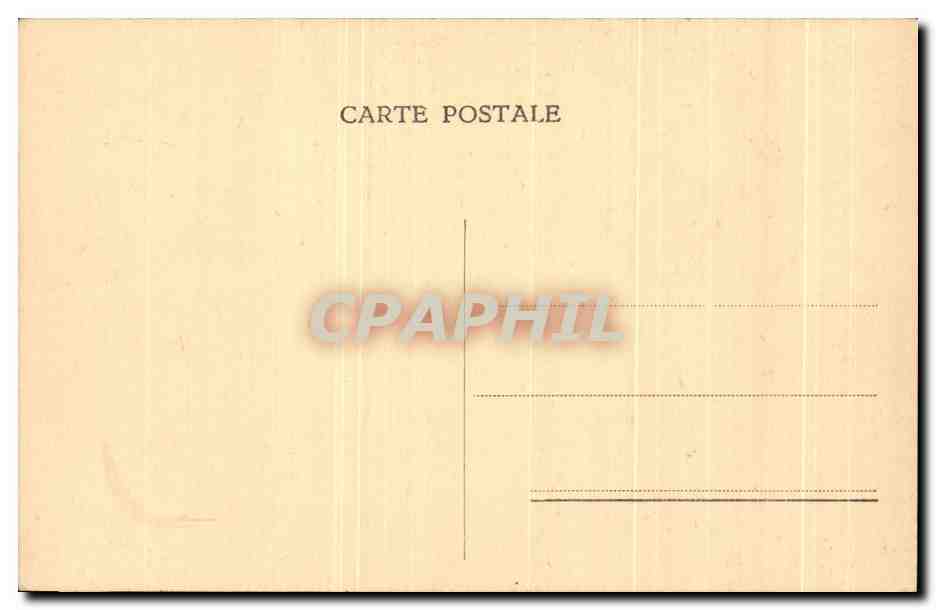 CPA Jerusalem Hotellerie Notre Dame De France  — Rückseite