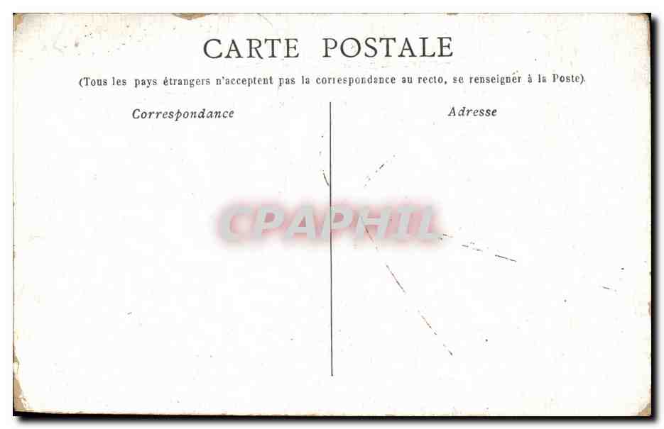 CPA Les petits metiers parisiens Le Rempailleur de Chaises — Rückseite