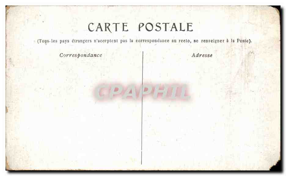 CPA Les petits metiers parisiens Attrape Mouches — Rückseite