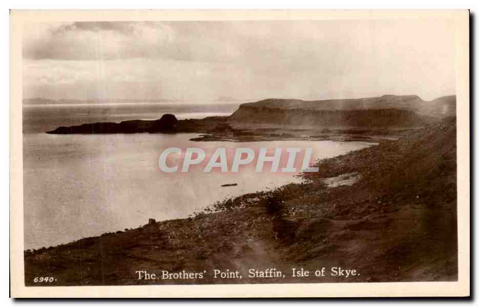 CPA The Brothers Point Staffin isle of Skye Irlande 