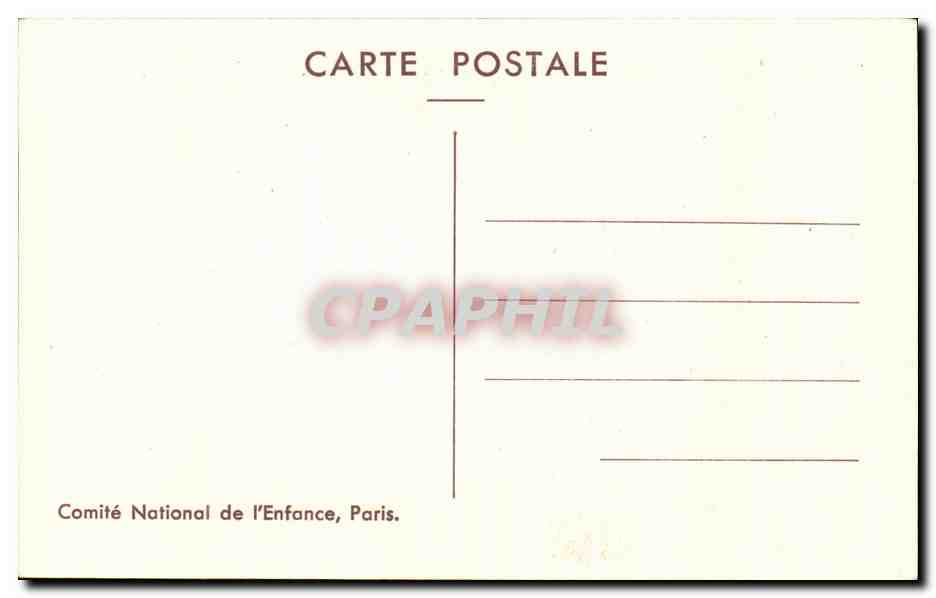 CPA Greuze Portrait D'Un Jeune Garcon — Verso