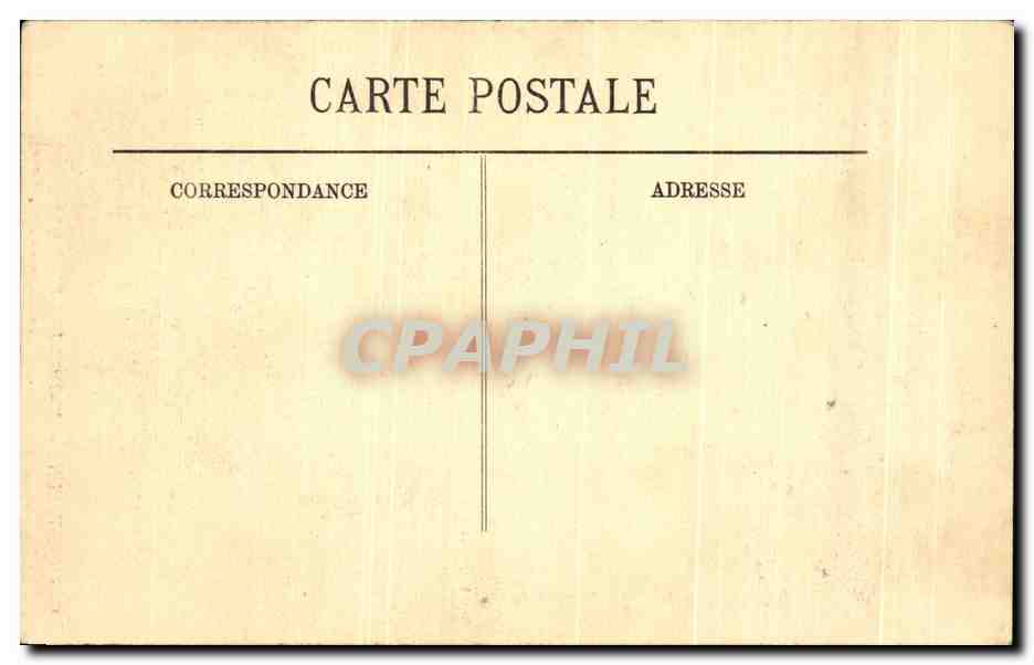 CPA Cormontreuil Maison Des Retraites La Statue Du Sacre coeur — Rückseite