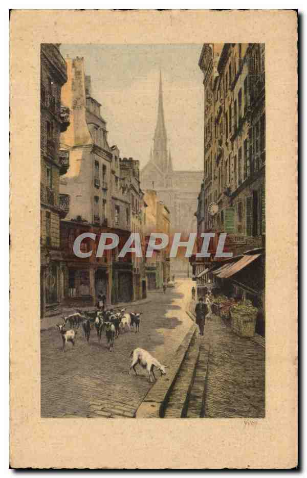 CPA Paris Rue Du Haut Pave Chevres 