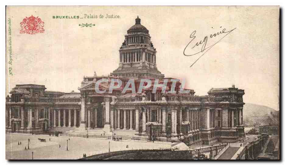 CPA Bruxelles Palais De Justice
