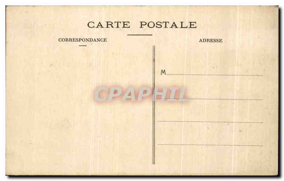 CPA La Retraite Du villageois — Verso