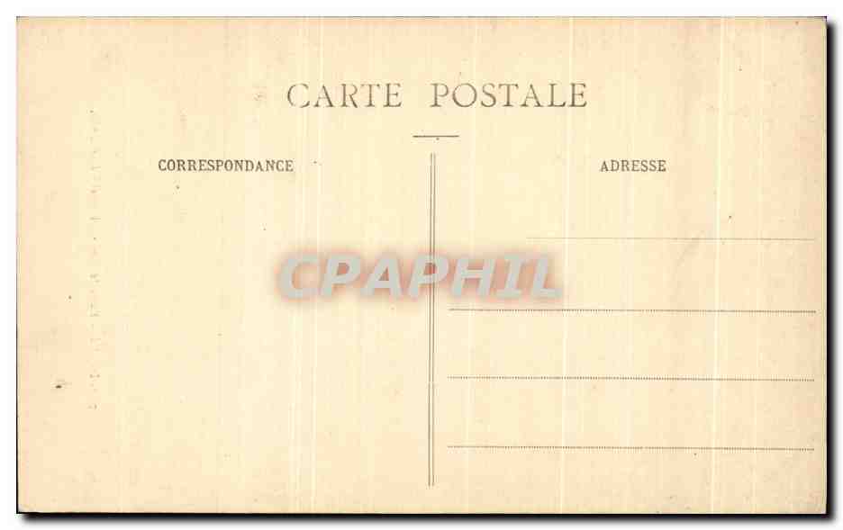 CPA Dijon puits de Moise Daniel — Rückseite