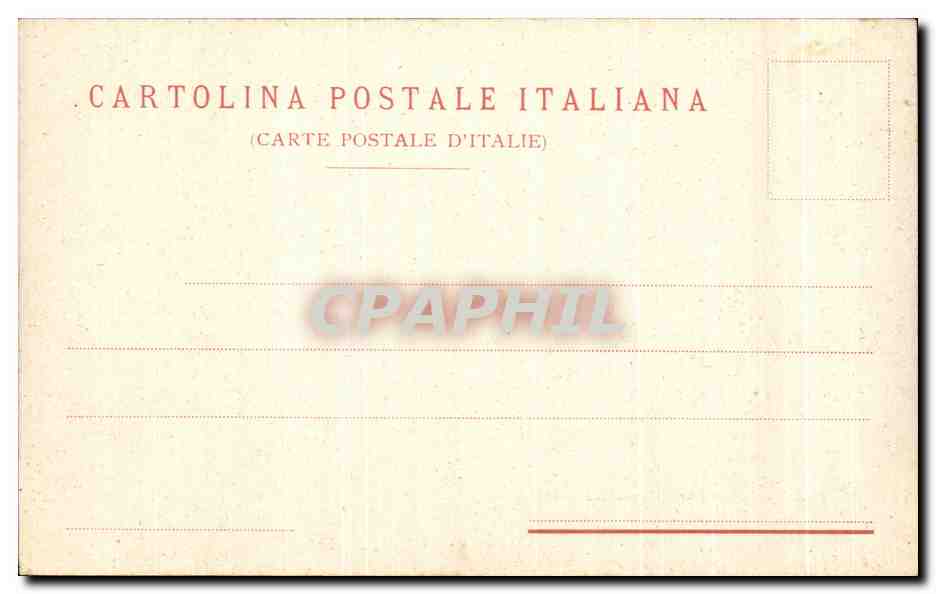 CPA Pompei Casa del Vattii — Rückseite