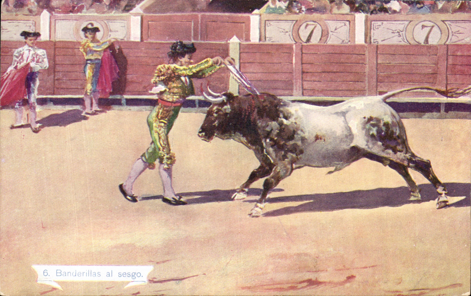 CPA Banderillas al sesgo Corrida 