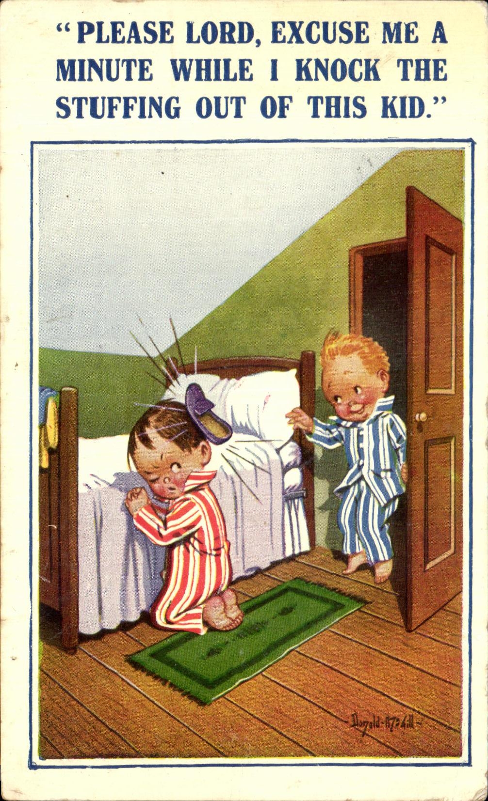 CPA Pleace Lord Excuse Me a Minute While I Knock The Stuffing Out Of This Kid Enfants Humour 