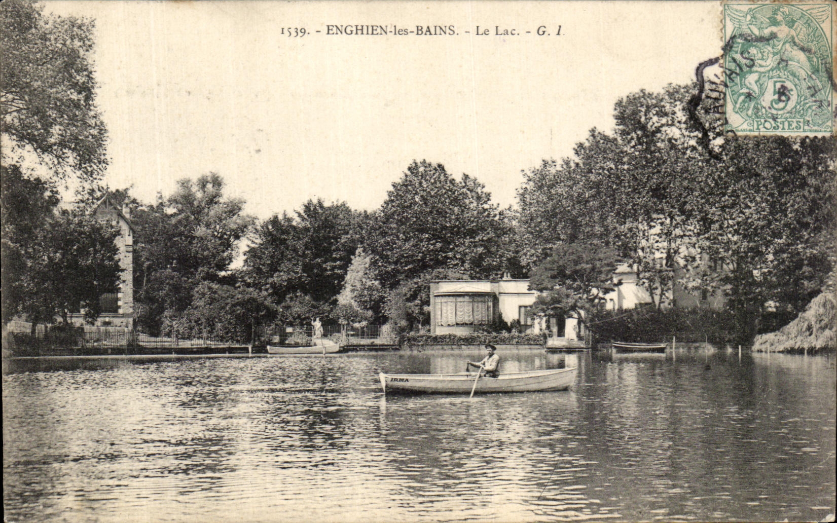 CPA Enghien Les Bains Le Lac