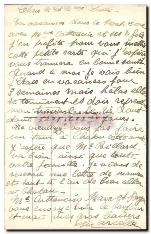 CPA Le Mont Dore Aiguilles Du Diable Et Vallee d'Enfer — Verso