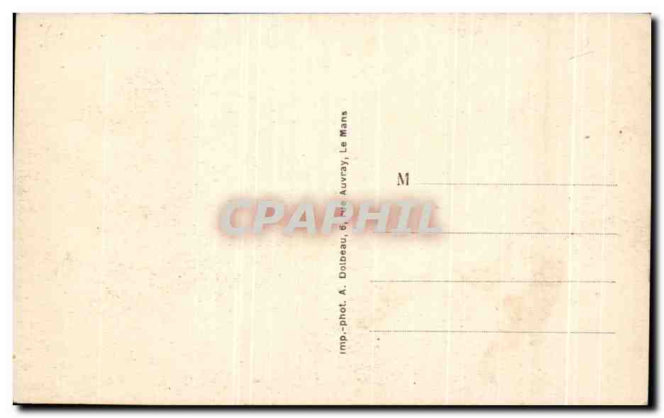 CPA Les Alpes Mancelles St Leonard des Bois Le Chapelet du Moulin Neuf — Rückseite