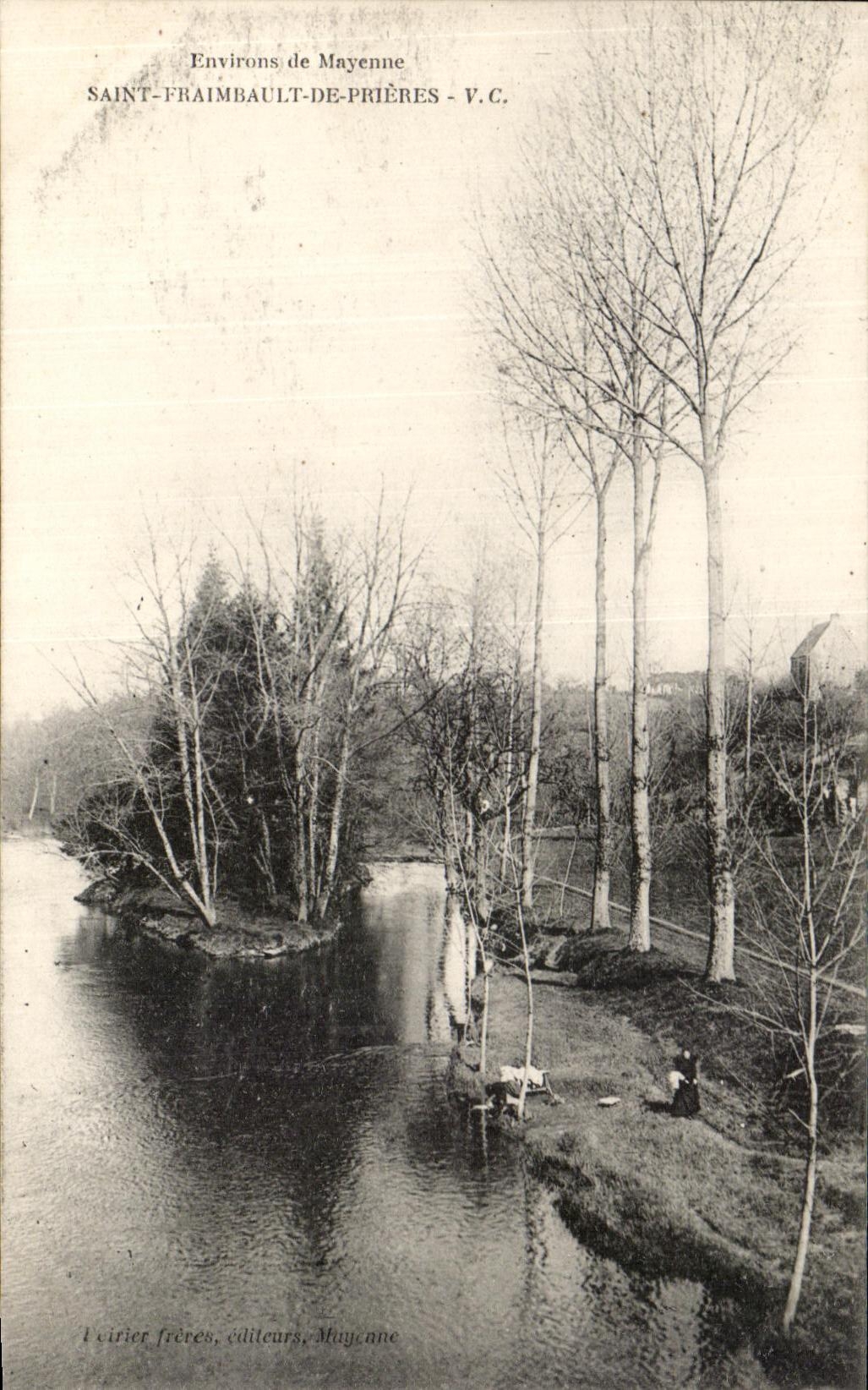 CPA Environs de Mayenne Saint Fraimbault De Prieres