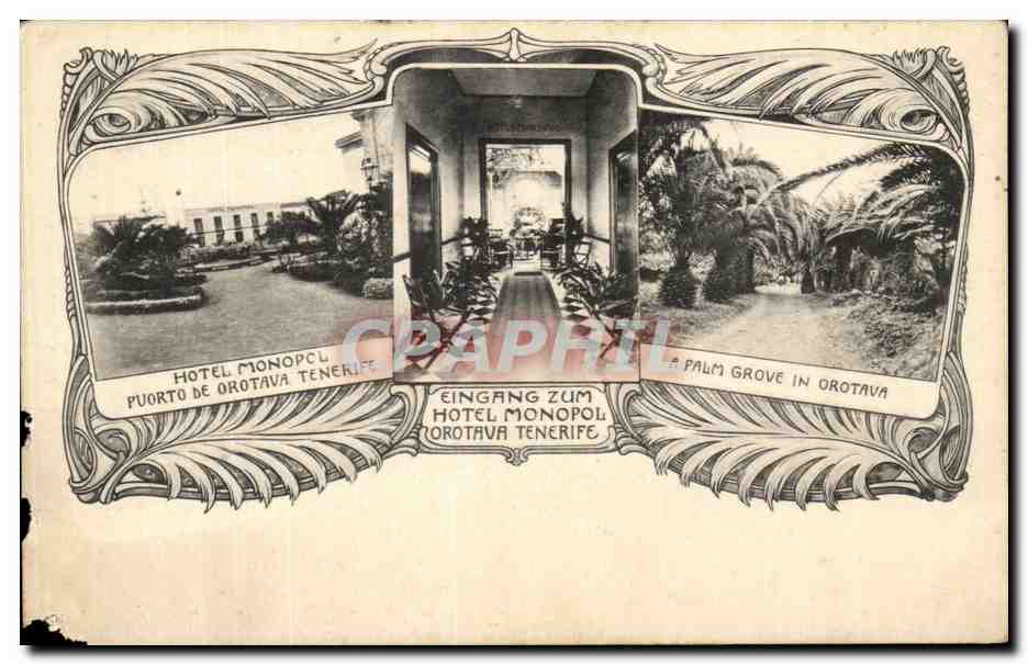 CPA Hotel Monopol Puorto Orotava Tenerife