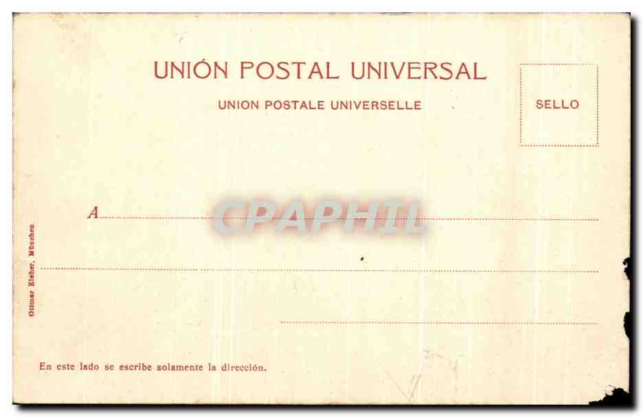 CPA Hotel Monopol Puorto Orotava Tenerife — Reverso