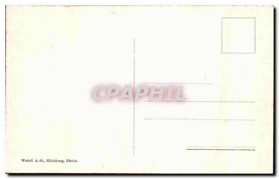 CPA Axenstrasse Und Urirotstock — Back