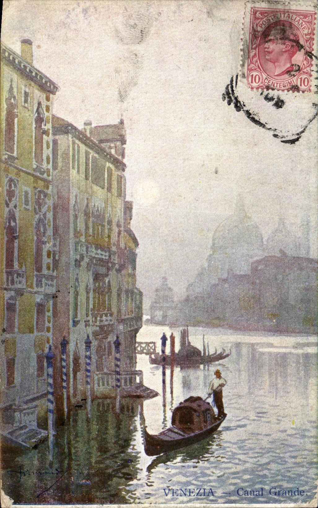 CPA Venezia Canal Grande