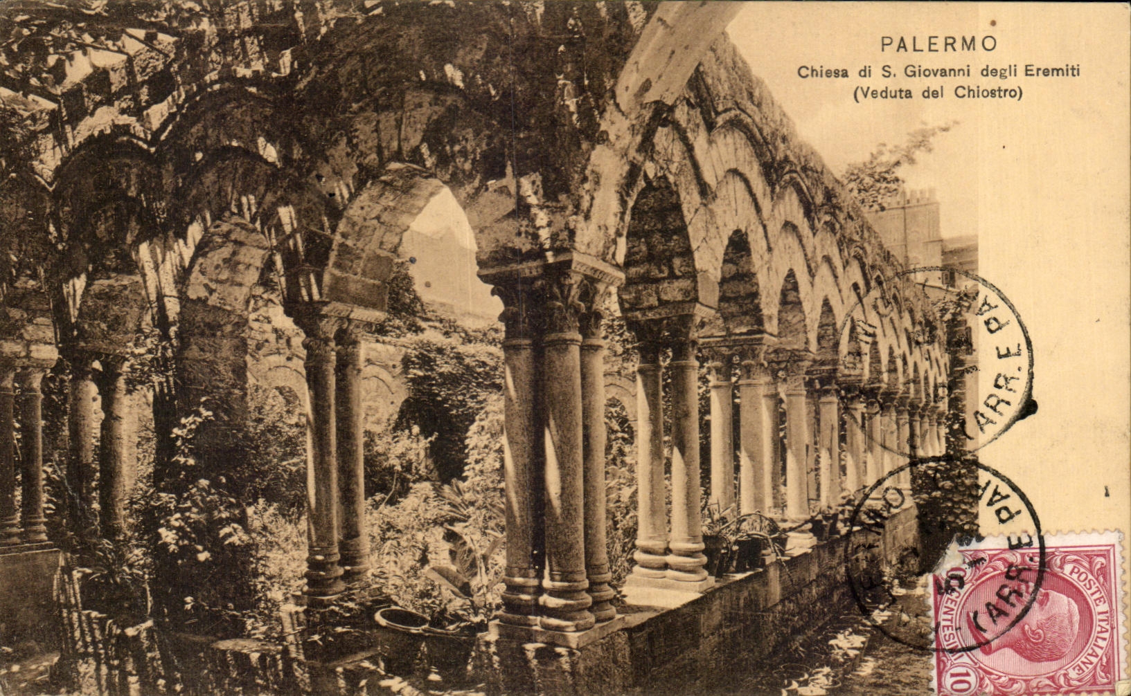 CPA Palermo Chiesa Giovanni Degli Eremiti