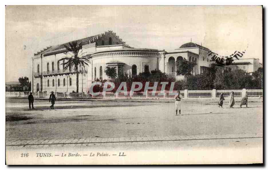 CPA Tunis Le Bardo Le Palais
