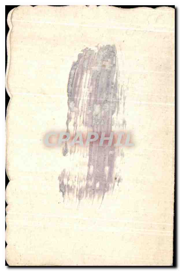 CPA Fantaisie Fleurs  — Verso