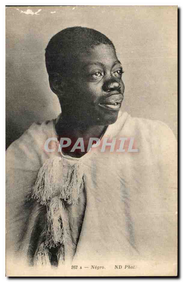 CPA Negro Homme de couleur 
