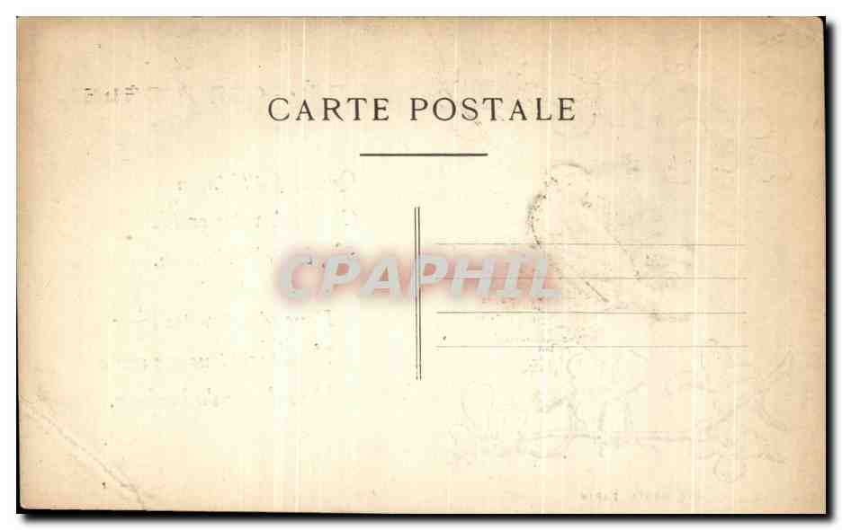 CPA Messager Fidele Que Ce Prtit Pinson Chante a Votre Oreille Oiseau — Rückseite