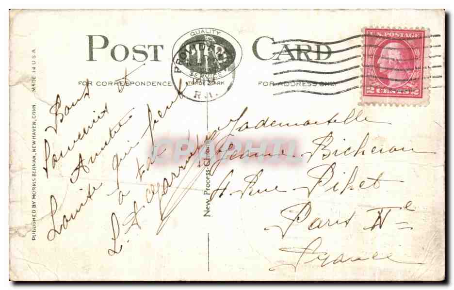 CPA Casino Rhodes on the Pawtucket Providence — Rückseite