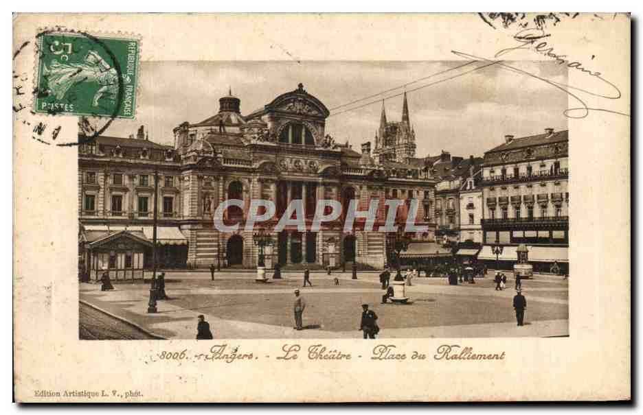 CPA Angers Le Chatelet Place du Ralliement
