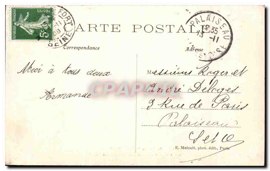 CPA Bois de Vincennes La Grotte du Lac Daumesnil Enfants  — Rückseite